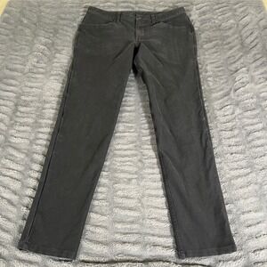 Lululemon ABC Pant Classic Obsidian Gray Warpstreme 5-Pocket Mens Size 34x32